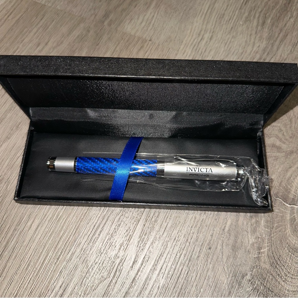 Invicta Pen With Box, Blue (IPM442-BLU) - Picture 3 of 7